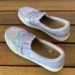 Kids Pink Slide-On Shoes